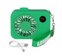 Mini ventilatore portatile verde macchina fotografica