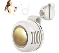 Mini ventilatore senza pale portatile e silenzioso Questo ventilatore a clip girevole a 360° a tre velocità è un accessorio da viaggio che può essere utilizzato in ufficio, all'aperto e in viaggio