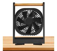Mini Ventilatore Silenzioso - Raffreddatore Personale USB Ricaricabile Con Base Da Appoggio | Ventilatore Elettrico Da Interni Per Casa, Cubo, Spazio Notte, Postazione Studio O Lavoro, Design Leggero