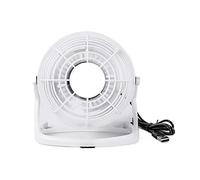 Mini Ventilatore USB Moda Estiva Ventole Di Raffreddamento Desktop Silenziose Ventola Girevole A 180 ° For Computer PC Portatile Notebook Vento Forte(White)