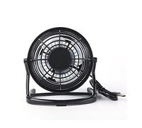 Mini Ventilatore USB Moda Estiva Ventole Di Raffreddamento Desktop Silenziose Ventola Girevole A 180 ° For Computer PC Portatile Notebook Vento Forte(Black)