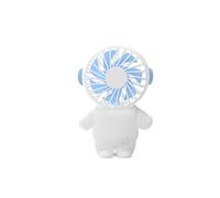 Mini ventilatore USB piccolo Ventilatore portatile da tavolo Vento forte(Astronaut Blue)