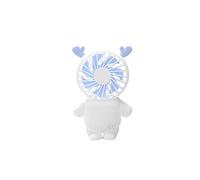 Mini ventilatore USB piccolo Ventilatore portatile da tavolo Vento forte(Space Deer)