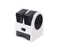 Mini Ventilatore USB Raffreddatore D'aria Da Tavolo Condizionatore Umidificatore Purificatore Ventole Di Raffreddamento For Home Office Elettrico Silenzioso Portatile Freschezza A Lunga Durata(Black)