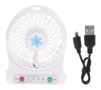 Mini ventilatore USB ricaricabile con batteria, design unico e alla moda per un raffreddamento personalizzato, funzionamento silenzioso e flusso