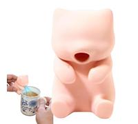 Mini ventola di raffreddamento per alimenti, ricaricabile tramite USB, portatile, a forma di gatto, per caffè, tè, zuppe e pasti, accessorio da viaggio per casa e ufficio