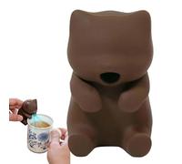 Mini ventola di raffreddamento per alimenti, ricaricabile tramite USB, portatile, a forma di gatto, per caffè, tè, zuppe e pasti, accessorio da viaggio per casa e ufficio