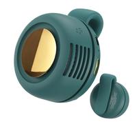 Mini ventola silenziosa senza lama - batteria portatile per il raffreddamento ad aria | Mini fan tranquillo senza ala | Ricarica, potente radiatore 'aria, tranquillo, 3 velocità regolabili, gadget