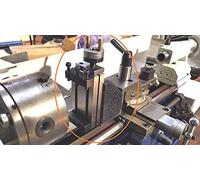 Mini Vertical Milling Slide Mounted on Z Type Caste Iron Angle Plate - Direct Fit for Mini Lathes