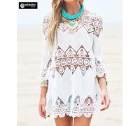Mini Vestito Copricostume Mare Casual Donna Woman Mini Dress COV0176