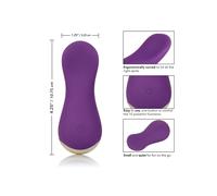 Mini vibratore clitoride in silicone morbido stimolatore vaginale vibrante donna
