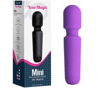 Mini Vibratore Massaggiatore Vaginale Donna Stimolatore Clitoride Silicone Viola