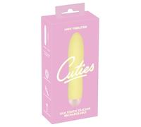 Mini Vibratore Ricaricabile 7 Modalità Waterproof Silicone Giallo