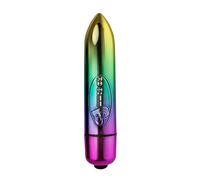 Mini vibratore silenzioso e potente vari colori Rocks-Off 7-Speed RO-80mm bullet