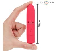 Intense Symone USB Rechargeable Vibrating Bullet Red