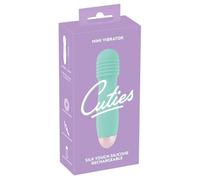 Mini Vibratore Verde Ricaricabile 7 Modalità Waterproof Silicone