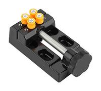 Mini vise, morsetto da banco universale in metallo e plastica per garage, lavori di hobby, officina, piccole riparazioni, modellisti, lavori in legno, creazione di gioielli