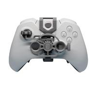 Mini volante gamepad per Xboxone/X/S/Elite,Volante ausiliario del controller Joystick di gioco Simulatore di giochi di corse (argento)