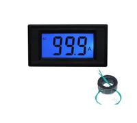 Mini voltmetro digitale amperometro AC 100A con CT Amp Volt Tensione Corrente Tester Display LED Strumento di misurazione retroilluminato blu(Power supply DC5V)