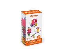 Mini waffle Block Pink Construction Playset per bambini, 70 pezzi puzzle arcobaleno ad incastro, migliora le abilità motorie fini, giocattoli Montessori per ragazzi e ragazze dai 3 anni in su