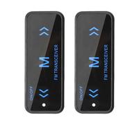 Mini walkie talkie portatili, set da 2 pezzi