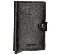 Secrid Miniwallet Custodia per carte di credito al vegetale RFID in pelle 6,5 cm nero