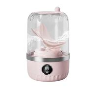 Mini Washing Machine - 1L Compact Fabric Washer, Quiet Laundry Spinner Unit, Durable Portable Cleaning System, Efficient Household Laundry Equipment | Socks Underwear Hotel Bedroom Office