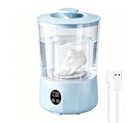 Mini Washing Machine - Cordless Underwear Washer, 3 Modes Compact Cleaner