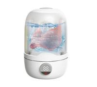 Mini Washing Machine, Portable Laundry Washer, 8.27 inches Battery Powered Cleaner, Compact Cup Design, Gentle Fabric Care for Baby Clothes, Socks, Towels, Underwear, Travel Use