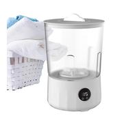Mini Washing Machine Small 1.5L Rechargeable Clothes Washer, Portable Socks Cleaner with 3 Washing Modes, Compact Laundry Appliance for RV, Home, Dorms, Outdoor Travel, Camping, Apartments