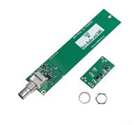 Mini Whip Antenna Attiva Portatile per Onde Corte da 10 kHz a 30 MHz HF LF VLF VHF Ricezione Circuito Classe A con IMD basso, Connettore BNC, Alimentazione 9-15V