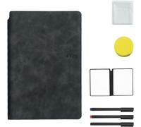 Mini Whiteboard A5 Piccola Lavagna Bianca Pieghevole Taccuino Riutilizzabile Con