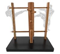 Mini Wing Chun Wooden Dummy Decorazione, Mini Uomo di Legno Kung Fu da Collezione, Amanti delle Arti Marziali in Legno Massello, per La Decorazione del Desktop (Grey : B)