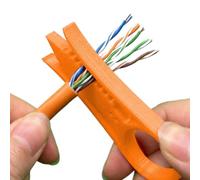 Mini Wire Stripper | Cable Straightener Tool | Mini Wire Separator | For Electricians Mechanics Automotive Technicians Network Installers Home Workshop Industrial Maintenance Repair Projects