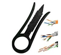 Mini Wire Stripper | Cable Straightener Tool | Mini Wire Separator | For Electricians Mechanics Automotive Technicians Network Installers Home Workshop Industrial Maintenance Repair Projects