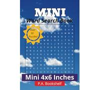 Mini Word Search: Mini word search, puzzle books, for adults, teens and seniors, gift | 4x6 inches, 110 pages