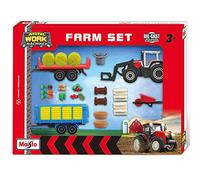 Mini Working Machines - Set da fattoria Massey Ferguson