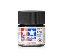 Mini X-18 Semi Gloss Black 10ml Acrylic