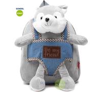MINI ZAINO ASILO CON PELUCHE PERLETTI