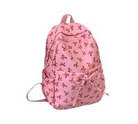 Mini Zaino Bambina Y2k zaino per la scuola Zainetto Morbido Peluche per Neonati carino Kawaii Preppy estetico Cinghie Imbottite Comodo design con dinosauro cachi