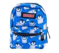 Mini zaino blu scuro Penguin BooBoo robusto moschettone con cinghie elastiche
