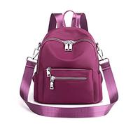 Mini zaino borsa da donna alla moda leggero zaino zaino zaino piccolo borsa a tracolla - viola - Small