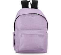 Mini Zaino Comix Lurex Glitterato 33cm Tempo Libero Schienale Imbottito Nero Lil