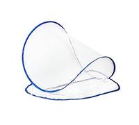 Mini Zanzariera Pieghevole per la Testa Tenda Ultraleggera per Zanzariera per Biancheria da Letto Campeggio Viaggi Patio, Sacco a Pelo Bug Net Head Mini Zanzariera Pieghevole 48g (S)