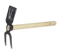 Mini Zappa 2 Denti 450Mm Per Aiuole Grubber Zappe Zappa Da Giardino TOP Terrazza
