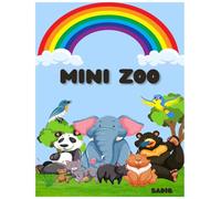 Mini Zoo: A Fun Animal Coloring Book for Kids Ages 3-8