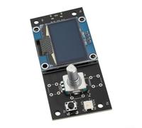 Mini12864 Modulo Display 1.3" per controllo stampante 3D | Corpo in metallo e plastica, design con bordo blu, dimensioni compatte da 33 mm, monitoraggio dello stato in tempo reale