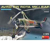 Miniart 1:3 5 Avro 671 Rota Mk.I RAF Autogyro Kit Modello