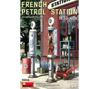 Miniart 1:3 5 French Petrol Station 1930-40's Kit Modello