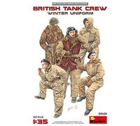 MiniArt 1/35 British Tank Crew (Winter Uniform) # 35121